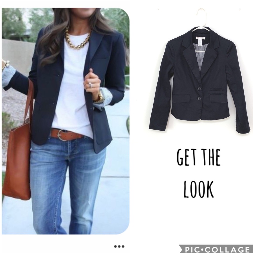 A’gaci Navy blue blazer jacket - 2xHP